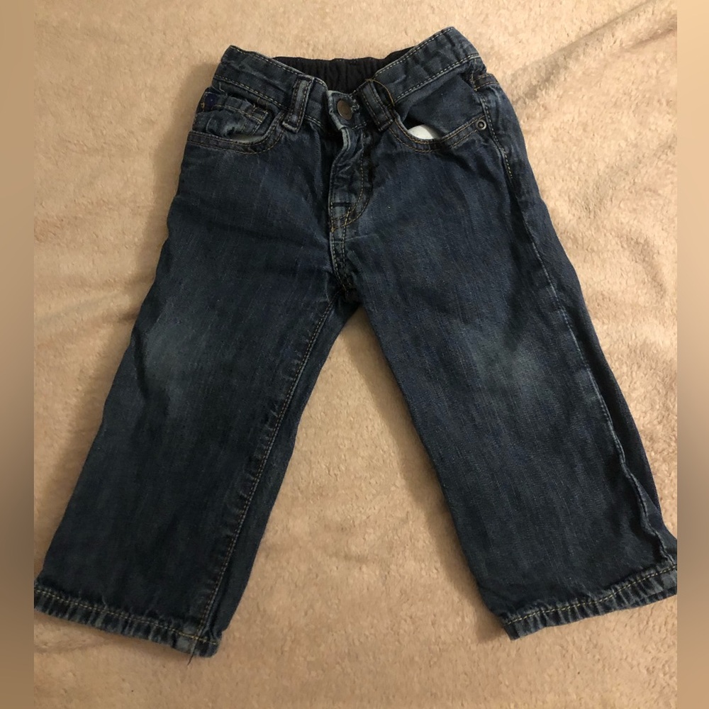 12-18 month jeans; smoke and pet free home, *like new*